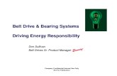 Belt Drive and Bearing Driving Energy Responsibility