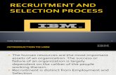 Recruitment in IBM