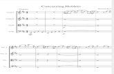 Concerning Hobbits String Quartet Score
