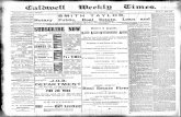 05-14-1887 Caldwell Weekly Times