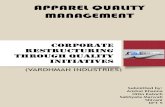 Corporate Restructuring Through Quality Initiatives - Copy