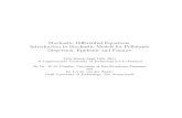 Stochastic Differential Equations. Introduction to Stochastic Models for Pollutants Dispersion, Epidemic and Finance