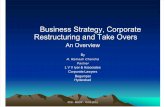 Business Strategy, Corporate Restructuring and Take Overs - R. Ramesh Chandra