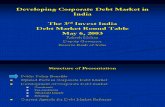 Developing Corporate Debt Market in India