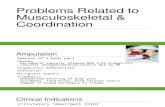 Problems Related to Musculoskeletal & Coordination