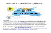 BlackSea International ROV Competition 2013