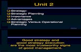 Strategic Planning Unit 2