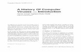 A History of Computer Viruses - Introduction
