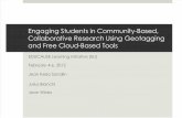 Engaging Students in Community-Based, Collaborative Research Using Geotagging and Free Cloud-Based Tools  (166292867)