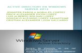 Active Directory en Windows Server 2012