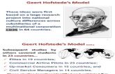 Geert HofstedeGÇÖs Model