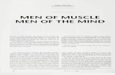 Men of Muscle Men of the Mind