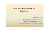Management of banks