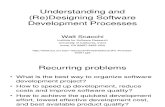 Understanding and Re-Designing Software Development Processes=JPL-Understand-Process-Oct01