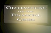 Observations on the Financial Crisis, by Keith Hennessey and Edward P. Lazear