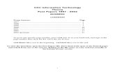 CSEC Theory Exam 97 - 2002 Answers