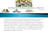 School Education India 2012