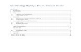 Accessing MySQL From Visual Basic