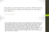 Analysis of Fan Excessive Vibration Using Operating Deflection