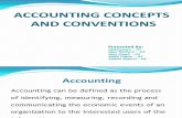 Accounting-Concepts & Convention