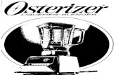 Osterizer Liquefier Blender Recipes Instructions