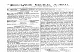 Association Medical Journal. No. LXXXVII.  September 1, 1854,