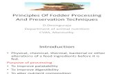 Fodder Processing