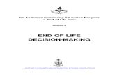 4. End of Life Decision Making Module
