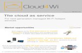Cloud4Wi - Solution Brief