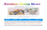 August Rainbow Stamp News 2013
