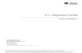Sun Microsystems - C++ Migration Guide - Forte Developer 7 (816-2459) - (2002)
