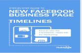 A Step-by-Step Guide to  the New Facebook Business Page Timelines