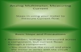Analog Multimeter MeasuringCurrent 10-26