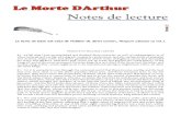 “Le Morte DArthur” : Notes de lecture ; volet 0