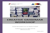 Creative Grammar Workshop 2011-13  Oficina de Gramática Criativa 2011-13