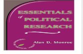Essentials of Political Research - Monroe - 2000