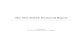 The 2013 State of the Nation Address Technical Report