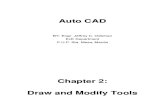 Auto CAD_Chapter2 Draw and Modify Tools
