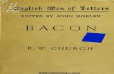 Hermeneutica Sobre Bacon