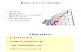 Best Presentation on cost sheet