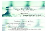 Web Development Using Spring MVC