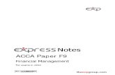 Express F9 Notes