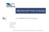 Bluetooth Low Energy CSR