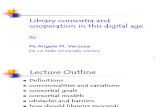 Library Consortia and Cooperation