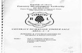 Contract to Manage Timber Sale, Area: A – 6, Bokomu & Faumah Districts, Gbarpolu & Bong Counties
