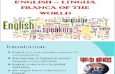 English Lingua Franca of the World