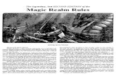 Magic Realm Rules 2nd Edition