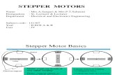 stepper motor construction and its functions