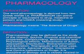 General Pharmacology by Dr. Bashir