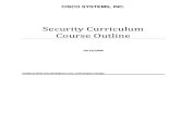 Cisco Security Curriculum-Course outlines
